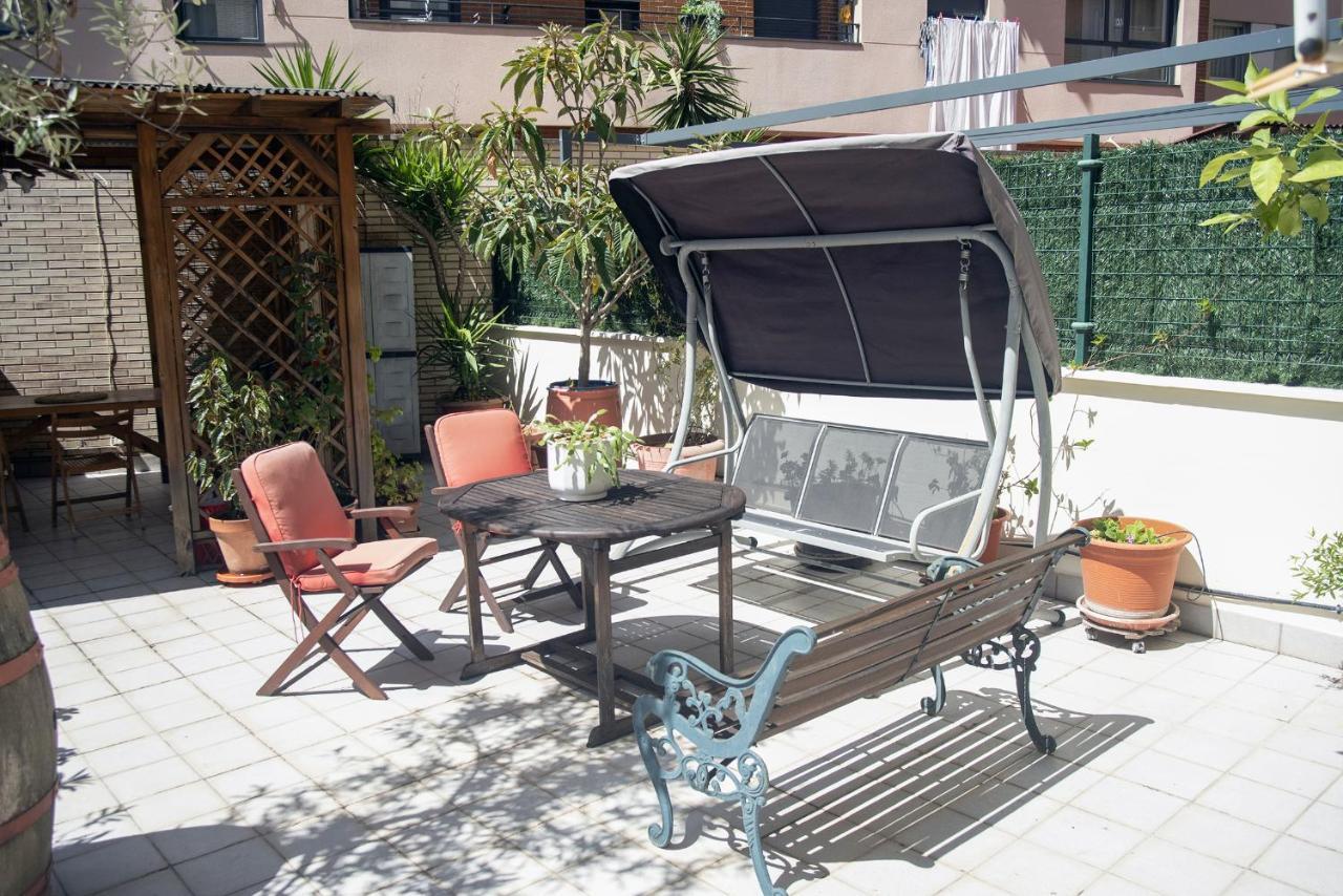 Un Jardin En La Ciudad Gran Piso Y Super Terraza En El Centro By Apartamentos Logroño Exterior foto
